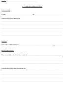 Book Report Form - Grade 3
