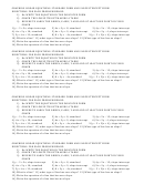 Graphing Linear Equations: Standard Form And Slope-itercept Form Worksheet
