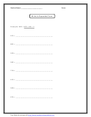 Write In Expanded Form Worksheet With Answer Key Printable pdf