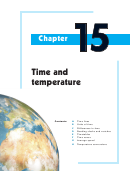 Chapter 15 Time And Temperature Worksheet
