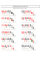 Adding Playing Cards Worksheet With Answer Key