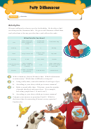 Petty Differences Kids Activity Sheet