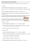 Math 153 Final Exam Extra Review Problems Worksheet Printable pdf