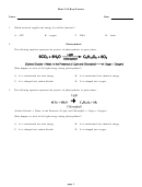 Photosynthesis Practice Worksheet With Answer Key Printable pdf