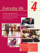 Unit 4 Everyday Life - English Grammar Worksheet
