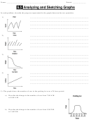 6.5 Analyzing And Sketching Graphs Worksheet
