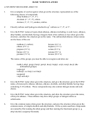 Chemical Formula Worksheet
