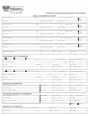 Family Emergency Medical Information Form