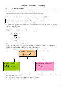 Math 15200 Lesson 13 Section 1.4 - Mixed Review Worksheet Printable pdf