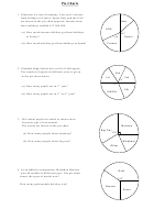 Pie Chart Worksheet