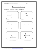 Perpendicular Lines Worksheet With Answers