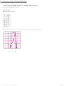 5-4 Analyzing Graphs Of Polynomial Functions Worksheet With Answers