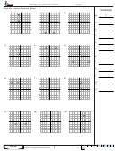 Distance On A Grid Worksheet With Answer Key