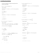 Writing Linear Equations Worksheet With Answer Key