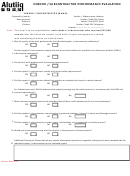 Vendor / Subcontractor Performance Evaluation Form - Alutiiq Printable pdf