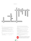 Module 3 Crossword Puzzle Template - Aceri
