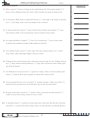 Adding And Subtracting Fraction Worksheet With Answers