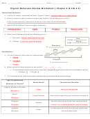 Organic Molecules Review Worksheet With Answers - Chapter 2 (2.3 & 2.5)