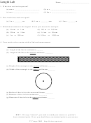 Length Lab Worksheet With Answers Printable pdf