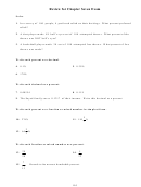 Review For Chapter Seven Exam Worksheet With Answers