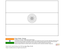 Flag Of India Coloring Sheet