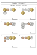 Counting U.s. Coins (f) Worksheet With Answers