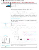 Exponential And Logarithmic Equations Worksheet - Section 4-7