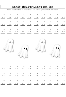 Scary Multiplication Worksheets With Answer Keys