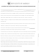 California Rifle And Shotgun Parental/legal Guardian Permission Form - Bsa Printable pdf