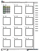 Multiplying Fractions (visual) Worksheet With Answer Key