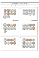 Counting U.s. Coins (A) Worksheet With Answers Printable pdf