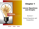 Linear Equations And Graphs Worksheet With Answers - Barnett/ziegler/byleen