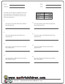 Different Kinds Of Birds Math Worksheet With Answer Key