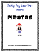 Pirates Template, Reading Chart And Coloring Sheet