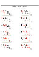 Adding Playing Cards (e) Worksheet With Answer Key