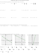 Finding The Slope Of A Line And Between Points Worksheet With Answers