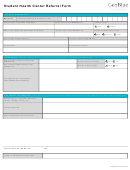Student Health Center Referral Form