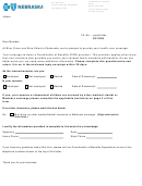 Nebraska Blue Cross And Blue Shield Member Questionnaire Form
