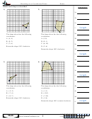 Rotating On A Coordinate Plane Worksheets With Answer Keys