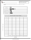 Favorite Girl Scout Cookie Tally Bar Graph Template