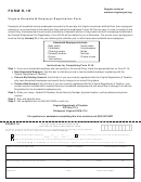 Form R-1h - Withholding Registration Form - Household Employer Annual Filer