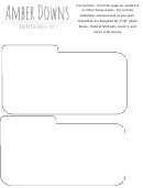4 X 6 Photo Box Template Printable pdf