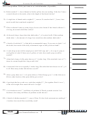 Fraction Word Problems Worksheets With Answer Key