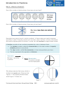 Introduction To Fractions Worksheets With Answer Key - Tutoring And Learning Centre, George Brown College - 2013