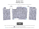 Broida 1610 Auditorium Seating Chart Printable pdf
