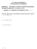 Exponents And Radicals Worksheets