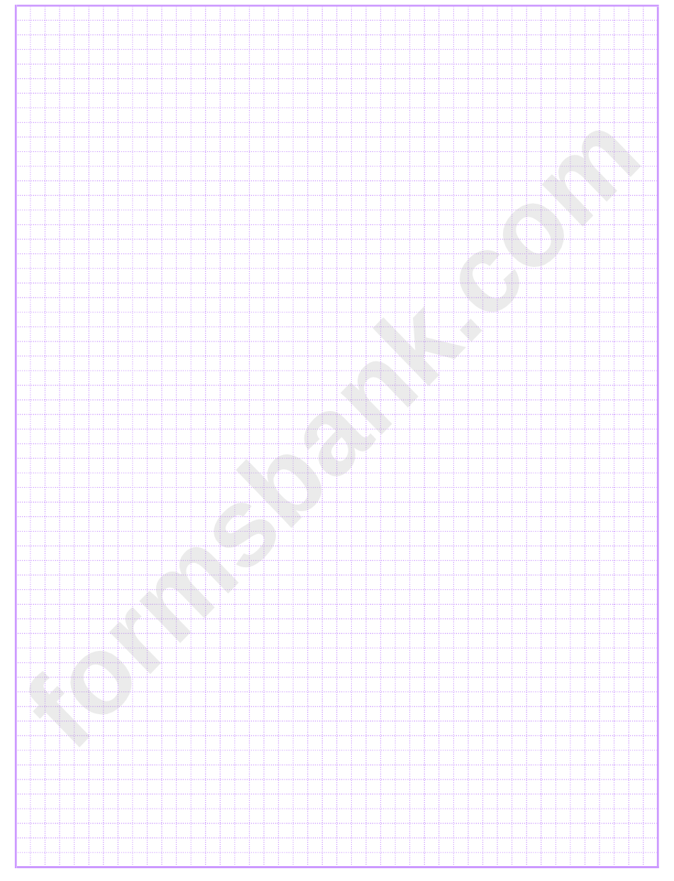 Millimeters Graph Paper Template