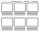 4:3 Photoshop Storyboard Template