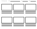 16:9 Photoshop Storyboard Template