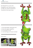 Frogg Off Cut Out Template - Drugstars